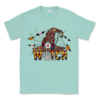 Seafoam Witch Please Classic Tee - CowhideDigitalArt