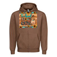 Chestnut too bad i don't care Zipper Hoodie - JahusDesignShop