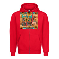 Red too bad i don't care Zipper Hoodie - JahusDesignShop