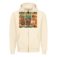 Sandshell too bad i don't care Zipper Hoodie - JahusDesignShop