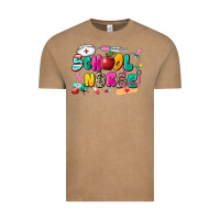 Vintage Coffee school nurse Vintage Tee - Zillion Design Studio
