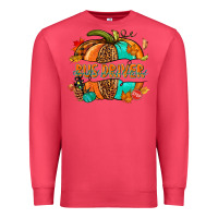 Cardinal bus driver pumpkin Premium Sweatshirt - NancyCooperArtShop