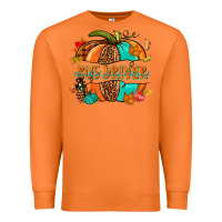 Carrot bus driver pumpkin Premium Sweatshirt - NancyCooperArtShop
