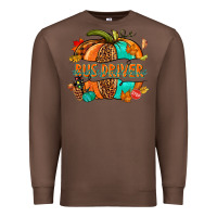 Chestnut bus driver pumpkin Premium Sweatshirt - NancyCooperArtShop