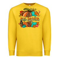 Lemon bus driver pumpkin Premium Sweatshirt - NancyCooperArtShop