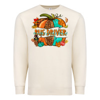Sandshell bus driver pumpkin Premium Sweatshirt - NancyCooperArtShop