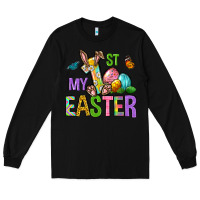 Black My first Easter Long Sleeve Tee - Neo Western