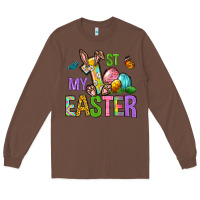 Chestnut My first Easter Long Sleeve Tee - Neo Western