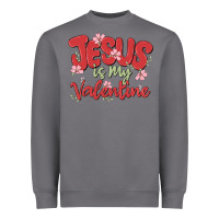 Storm jesus is my valentine Heavyweight Sweatshirt - MaliasSmallBusiness