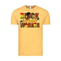 Vintage Mustard black social worker Vintage Tee - texasbilliewilder