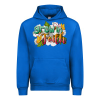 Cobalt Grow In Faith Urban Hoodie - LillyAllenDesigns