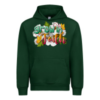 Forest Green Grow In Faith Urban Hoodie - LillyAllenDesigns