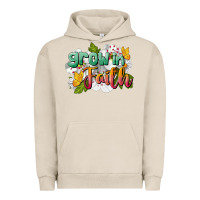 Pigment French Oak Grow In Faith Urban Hoodie - LillyAllenDesigns