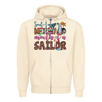 Sandshell soul of a mermaid mouth of a sailor Zipper Hoodie - JahusDesignShop