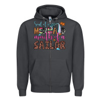Smoke soul of a mermaid mouth of a sailor Zipper Hoodie - JahusDesignShop
