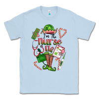 Dusty Blue im the nurse elf Classic Tee - FaDigitalArtStudio