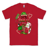 Red im the nurse elf Classic Tee - FaDigitalArtStudio