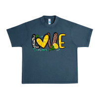 Midnight Navy love summer lemon Urban Heavy Tee - Zillion Design Studio