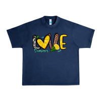 Navy love summer lemon Urban Heavy Tee - Zillion Design Studio