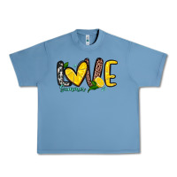 Pebble Blue love summer lemon Urban Heavy Tee - Zillion Design Studio
