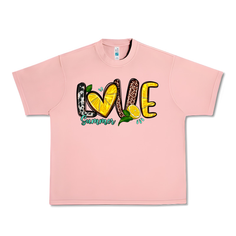 Love Summer Lemon Urban Heavy Tee by Zillion Design Studio | Teevron