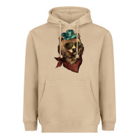 Mushroom bear cowboy Heavyweight Hoodie - NancyCooperArtShop
