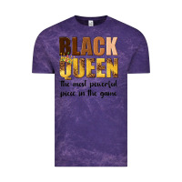 Cloud Purple black queen the most powerful piece in the game Vintage Tee - texasbilliewilder