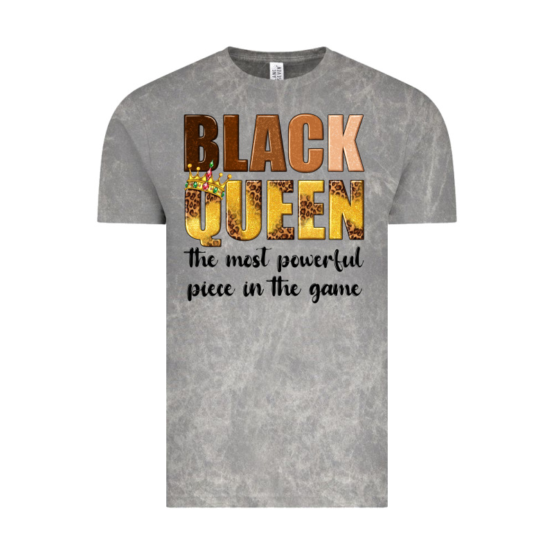 Black Queen The Most Powerful Piece In The Game Vintage Tee by texasbilliewilder | Teevron