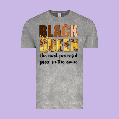Vintage Tee black queen the most powerful piece in the game