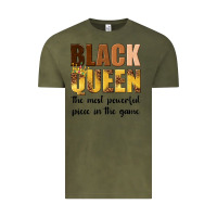 Vintage Olive black queen the most powerful piece in the game Vintage Tee - texasbilliewilder