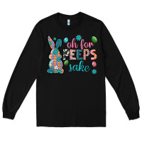 Black Oh for peeps shake Long Sleeve Tee - Neo Western
