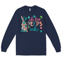 Navy Oh for peeps shake Long Sleeve Tee - Neo Western