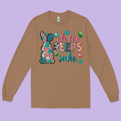 Oh For Peeps Shake Long Sleeve Tee Designed By Neo Western