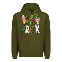 Army Green little miss pre k Premium Hoodie - NancyCooperArtShop