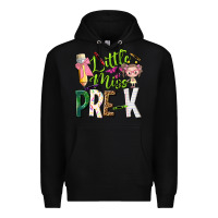 Black little miss pre k Premium Hoodie - NancyCooperArtShop