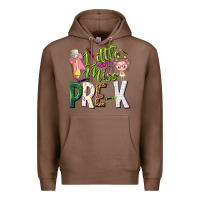 Chestnut little miss pre k Premium Hoodie - NancyCooperArtShop
