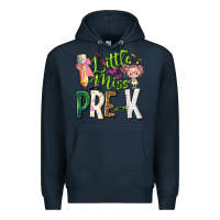 Navy little miss pre k Premium Hoodie - NancyCooperArtShop