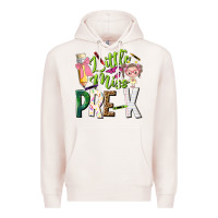 Pale Pink little miss pre k Premium Hoodie - NancyCooperArtShop