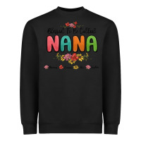 Black blessed to be called nana Heavyweight Sweatshirt - MaliasSmallBusiness