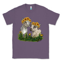 Lavender baby goats Classic Tee - RanaPortraitStore