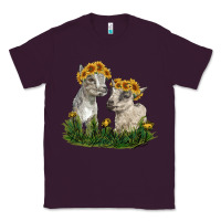 Plum baby goats Classic Tee - RanaPortraitStore