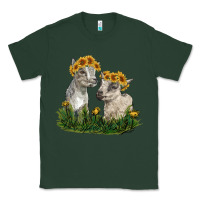 Sports Green baby goats Classic Tee - RanaPortraitStore