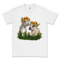 White baby goats Classic Tee - RanaPortraitStore