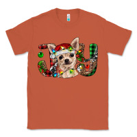 Copper christmas chihuahua joy Classic Tee - BarkalooDesign