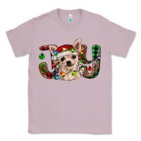 Lilac christmas chihuahua joy Classic Tee - BarkalooDesign