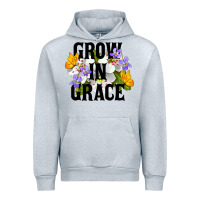 Heather Grey Grow In Grace Urban Hoodie - LillyAllenDesigns