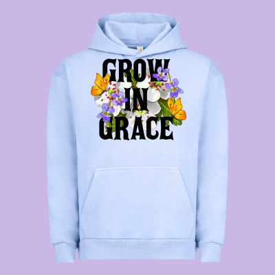 Grow In Grace Urban Hoodie Designed By Lillyallendesigns