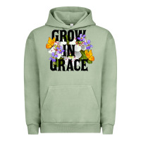 Pigment Oil Green Grow In Grace Urban Hoodie - LillyAllenDesigns