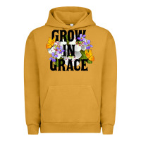 Pigment Peanut Butter Grow In Grace Urban Hoodie - LillyAllenDesigns