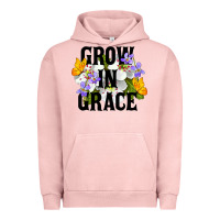 Pigment Salmon Grow In Grace Urban Hoodie - LillyAllenDesigns